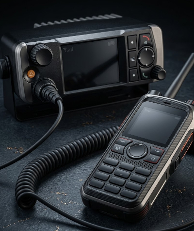 QGTech PTT Network Radio Device for enterprise telecommunication
